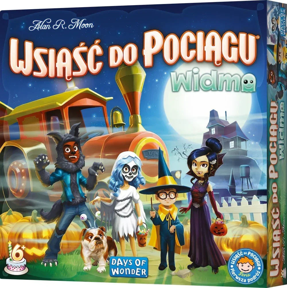 Wsiąść do Pociągu Widmo Rebel gra planszowa