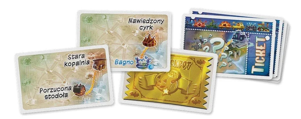 Widmo Ticket to Ride Rebel gra strategiczna