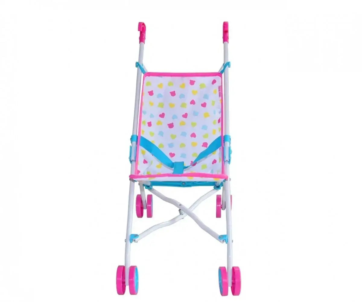 Wózek dla lalek Milly Mally Julia Candy w kolorowym stylu - zabawki-dla-dziewczynki