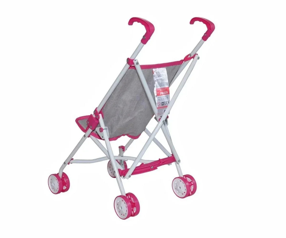 Wózek dla lalek dziecięcy Milly Mally Julia Prestige Pink