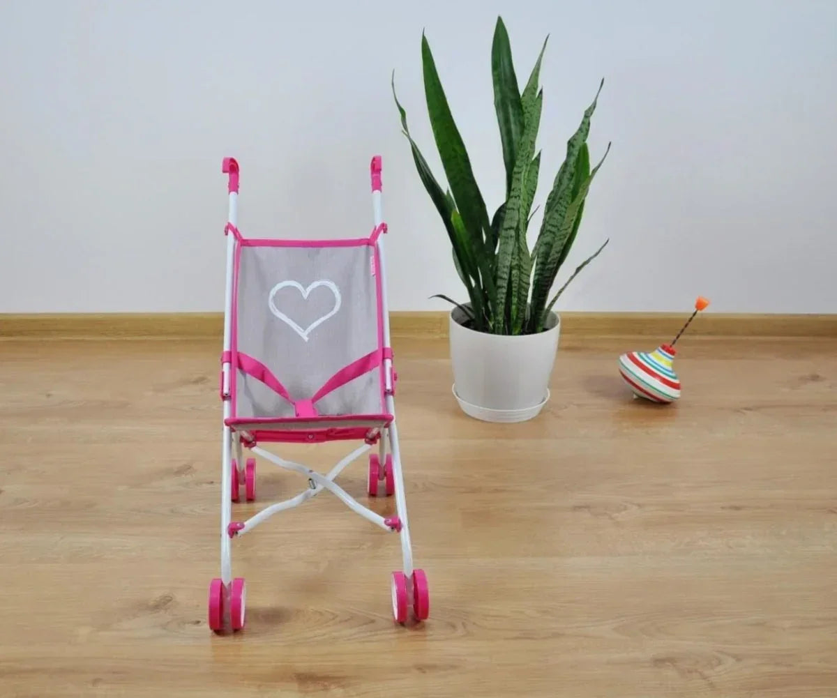 Milly Mally Julia Prestige Pink wózek dla lalek prezent dla dziecka