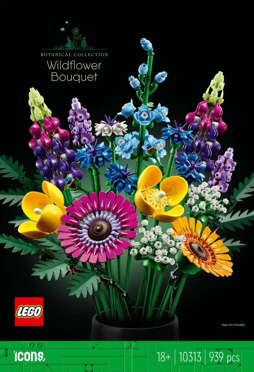 LEGO Klocki Icons 10313 Bukiet z polnych kwiatów - zabawki-dla-dziewczynki