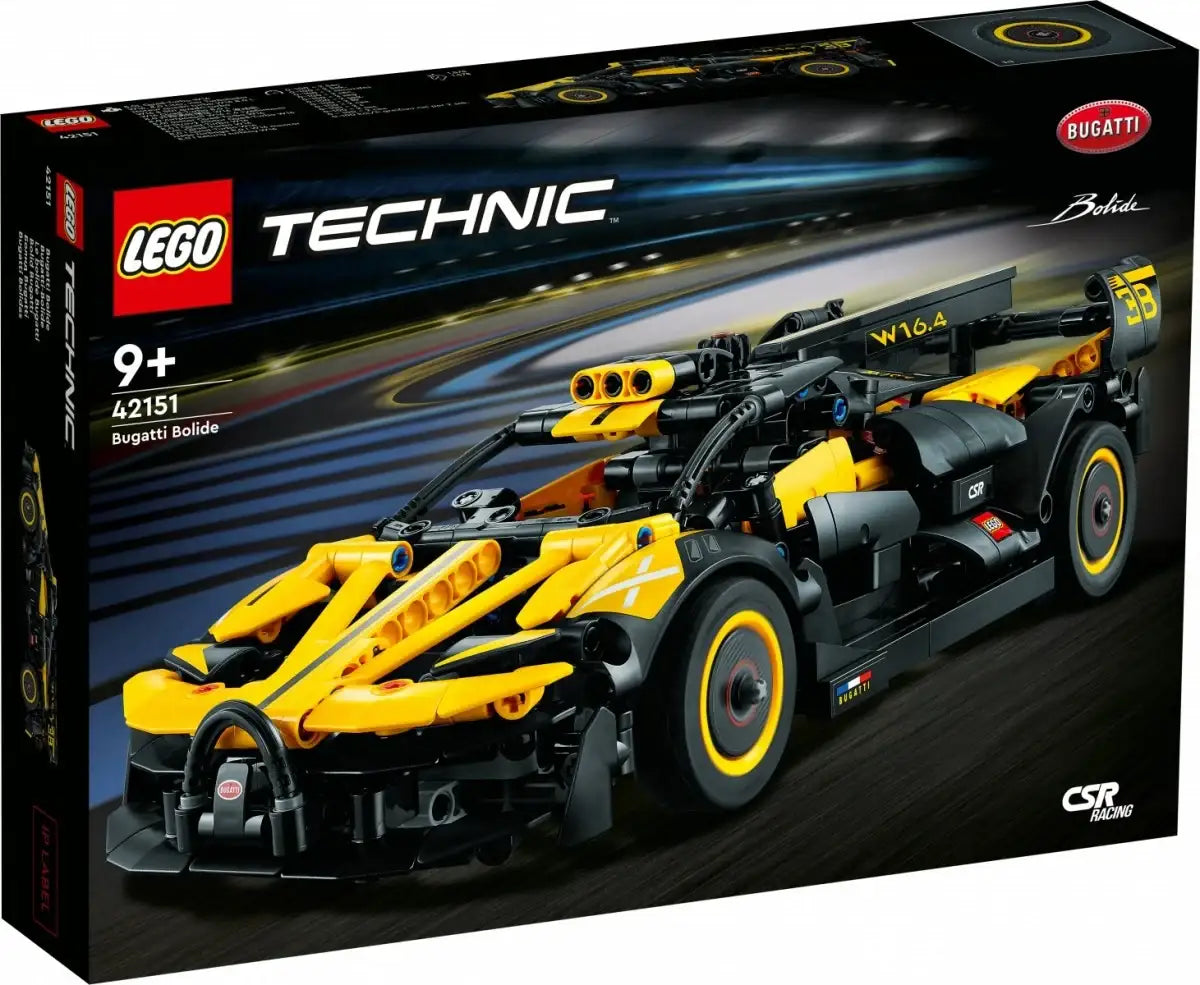 Sportowy bolid Bugatti z klocków LEGO Technic