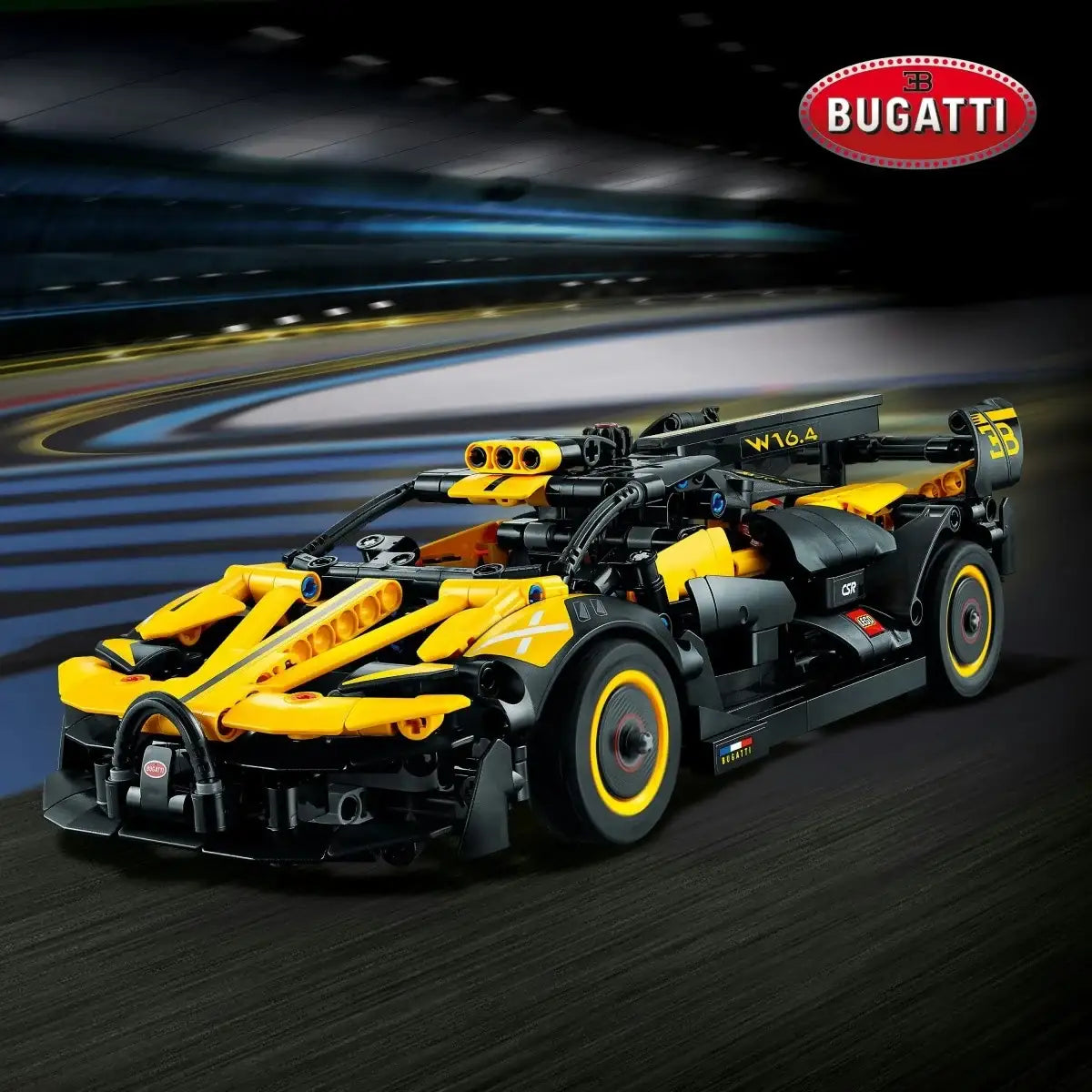 Klocki LEGO Technic 42151 Bolid Bugatti dla fanów motoryzacji