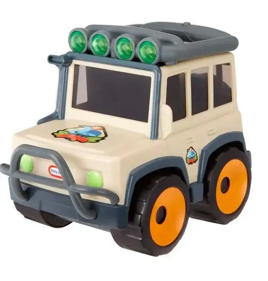 Zabawkowy SUV Safari Little Tikes z funkcją lornetki, latarki i kompasu - zabawki-dla-dziewczynki