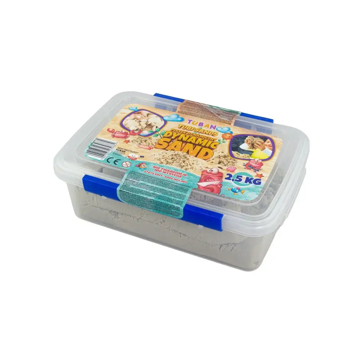 TUBAN Piasek dynamiczny 2,5kg w pudełku - zabawki-dla-dziewczynki 