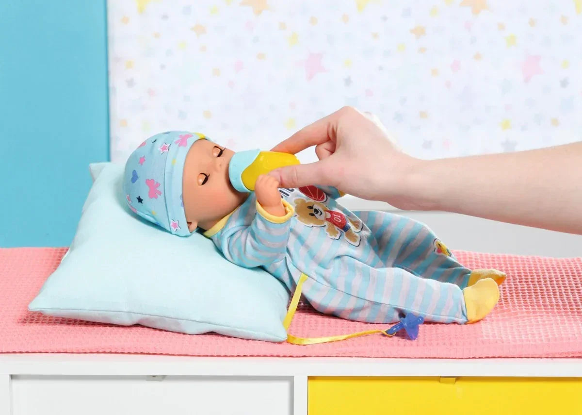 Baby Born chłopiec 36 cm realistyczna lalka dla dziewczynek i chłopców  – zabawki-dla-dziewczynki