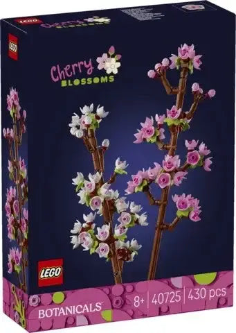 Zestaw LEGO Cherry Blossoms Botanical, 430 elementów, kwitnąca wiśnia, zabawki kreatywne - zabawki-dla-dziewczynki