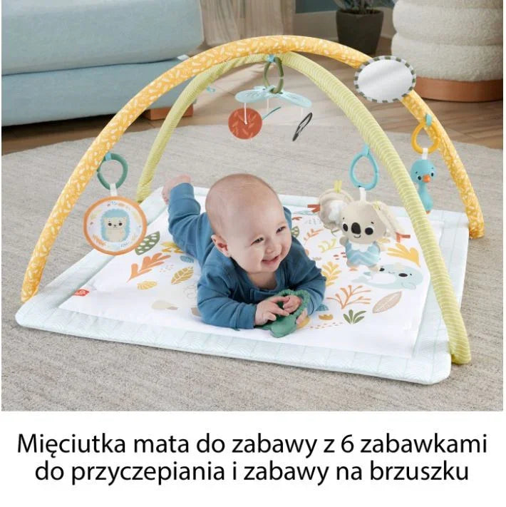 Fisher Price Mata sensoryczna premium dla niemowląt - zabawki-dla-dziewczynki