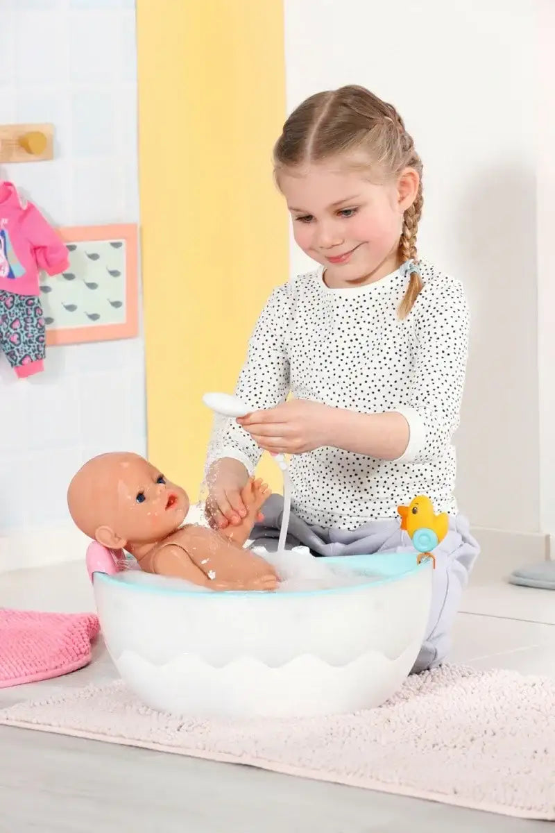Wanienka Baby Born z gumową kaczuszką i wodnym prysznicem - zabawki-dla-dziewczynki