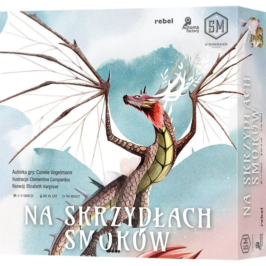 Rebel Gra Na skrzydłach smoków planszowa gra strategiczna dla dzieci - zabawki-dla-dziewczynki