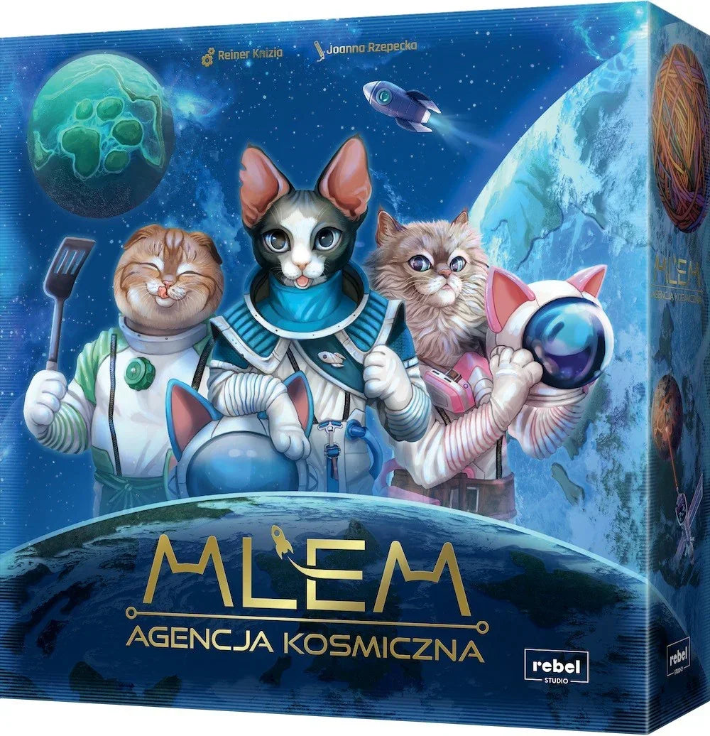 Rebel Gra MLEM Agencja Kosmiczna gra planszowa