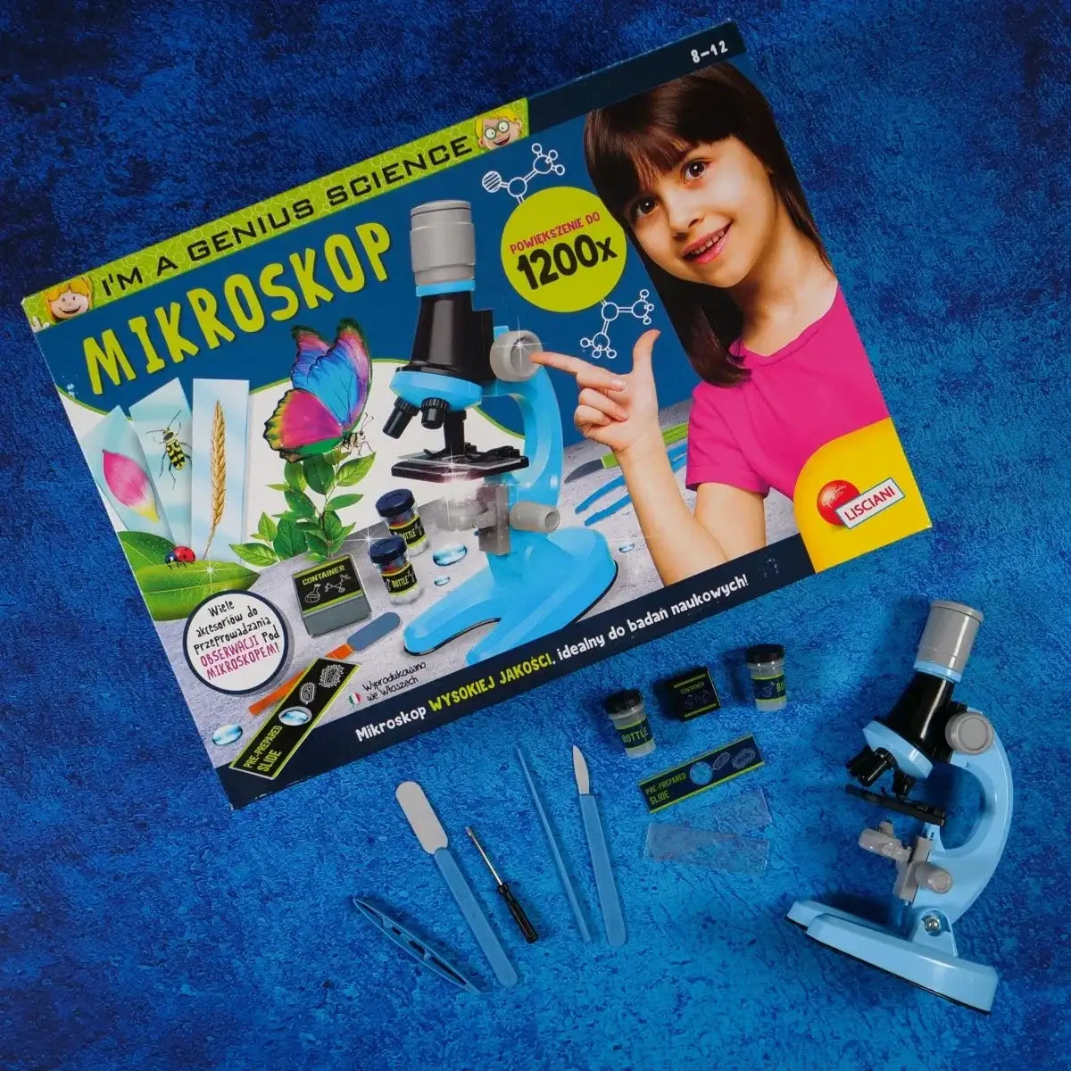 Mikroskop edukacyjny Lisciani I’m a Genius – zabawki-dla-dziewczynki