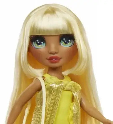 Lalka Rainbow High Swim Style Sunny Yellow MGA dla kreatywnej zabawy- zabawki-dla-dziewczynki