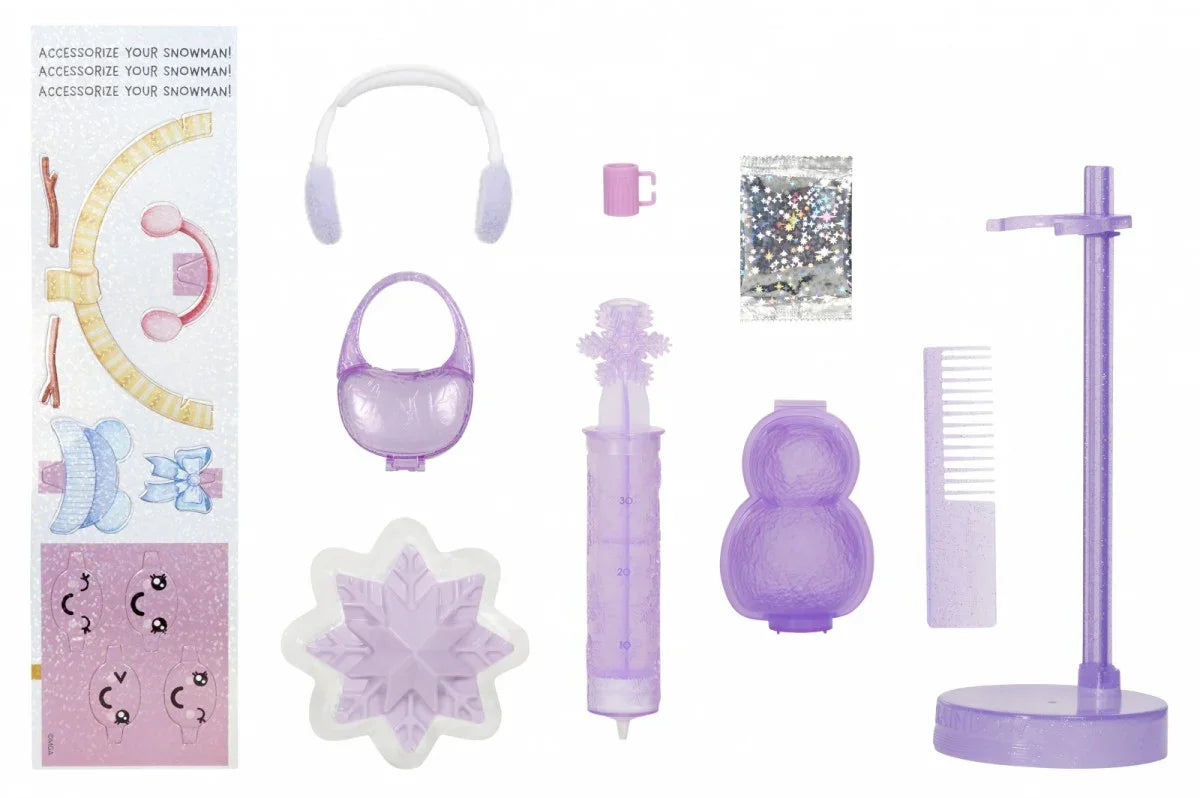 MGA Lalka Rainbow High Winter Wonderland Violet - zabawki-dla-dziewczynki