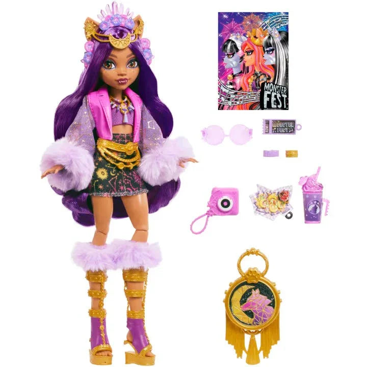 Lalka Monster High Clawdeen Wolf - zabawki-dla-dziewczynki