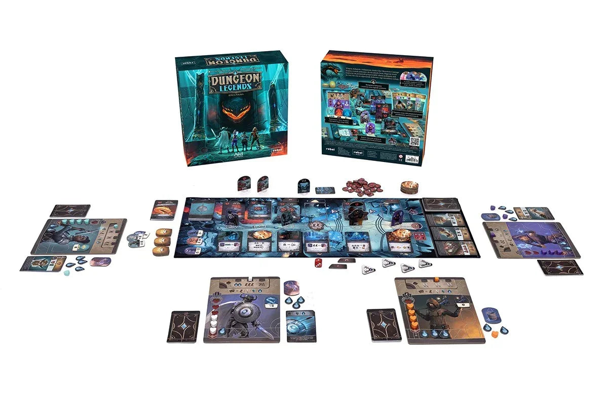 gra planszowa Dungeon Legends Rebel Polska