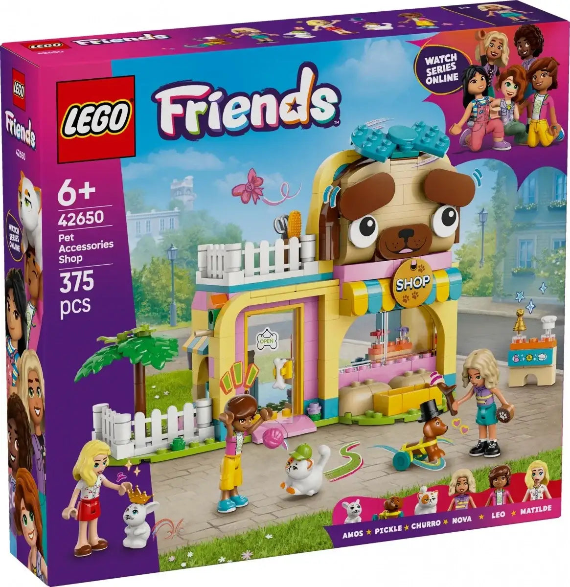 LEGO Friends 42650 kreatywny sklep zoologiczny dla dzieci  - zabawki-dla-dziewczynki
