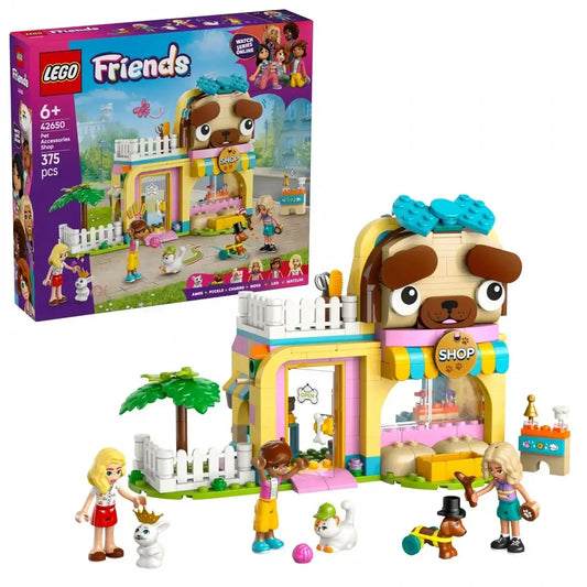 LEGO Friends 42650 sklep zoologiczny z akcesoriami i zwierzętami - zabawki-dla-dziewczynki