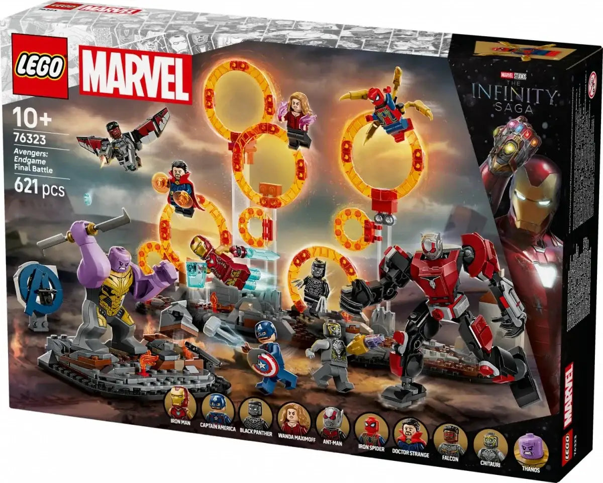 LEGO Super Heroes Avengers 76323, ostateczna bitwa zestaw do zabawy - zabawki-dla-dziewczynki