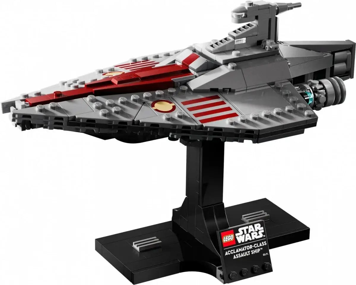 Krążownik szturmowy LEGO Star Wars 75404 Acclamator kreatywna zabawa- zabawki-dla-dziewczynki