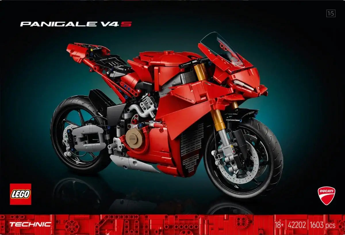 Klocki LEGO 42202 Technic motocykl Ducati edukacyjna zabawka dla dzieci - zabawki-dla-dziewczynki
