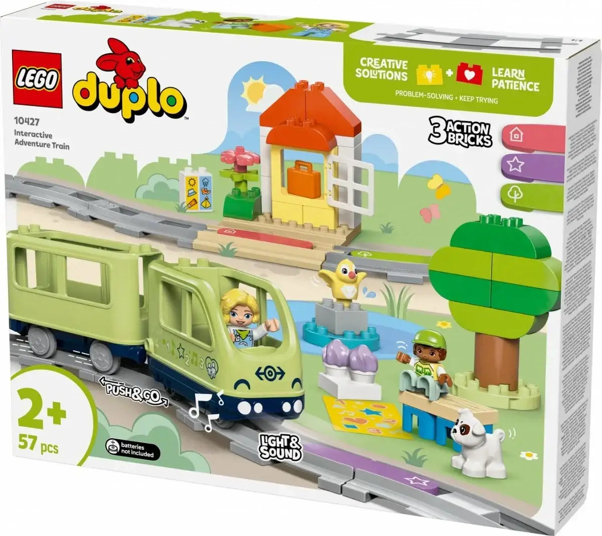Klocki LEGO DUPLO 10427 pociąg interaktywny dla dzieci  - zabawki-dla-dziewczynki