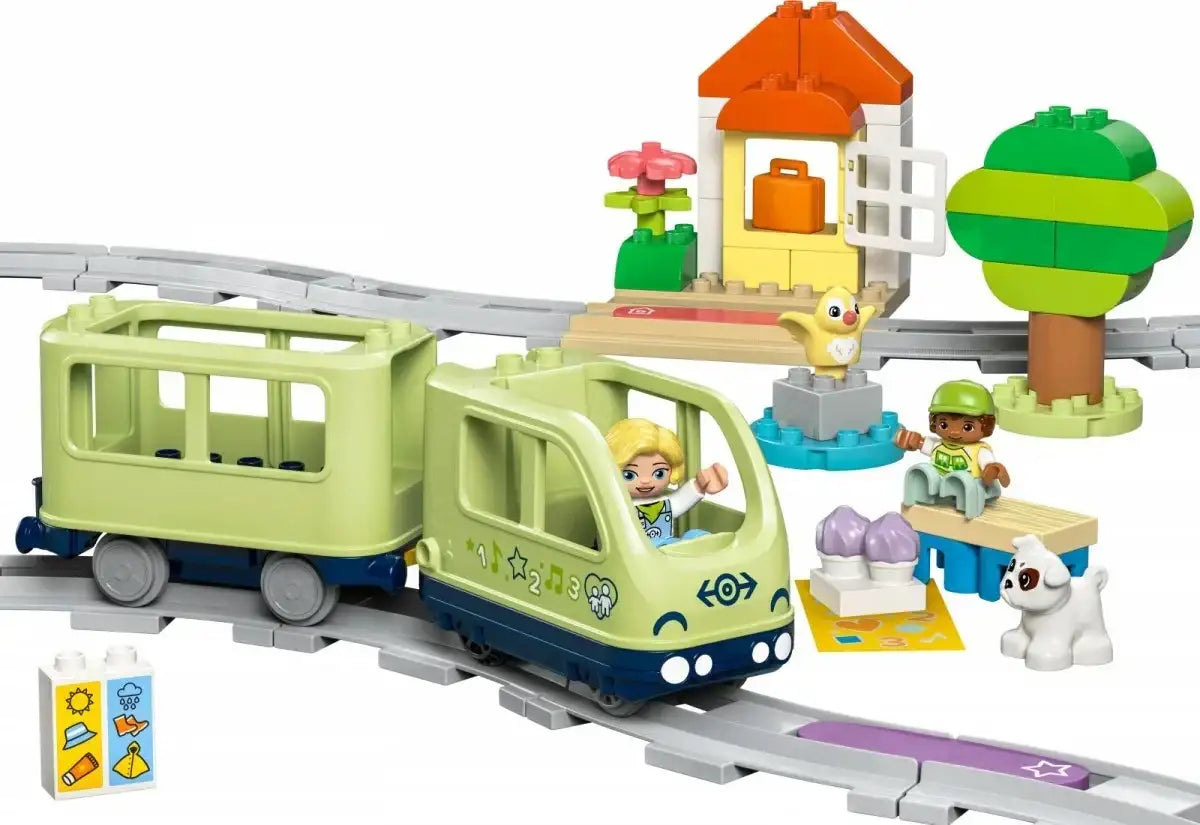 Zabawka edukacyjna LEGO DUPLO 10427 pociąg interaktywny - zabawki-dla-dziewczynki