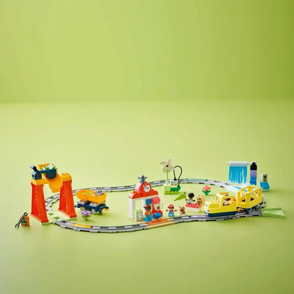 Duży interaktywny pociąg miejski LEGO DUPLO zestaw edukacyjny - zabawki-dla-dziewczynki
