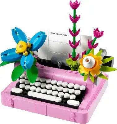 LEGO Creator 31169 zestaw klocków maszyna do pisania z kwiatami - zabawki-dla-dziewczynki