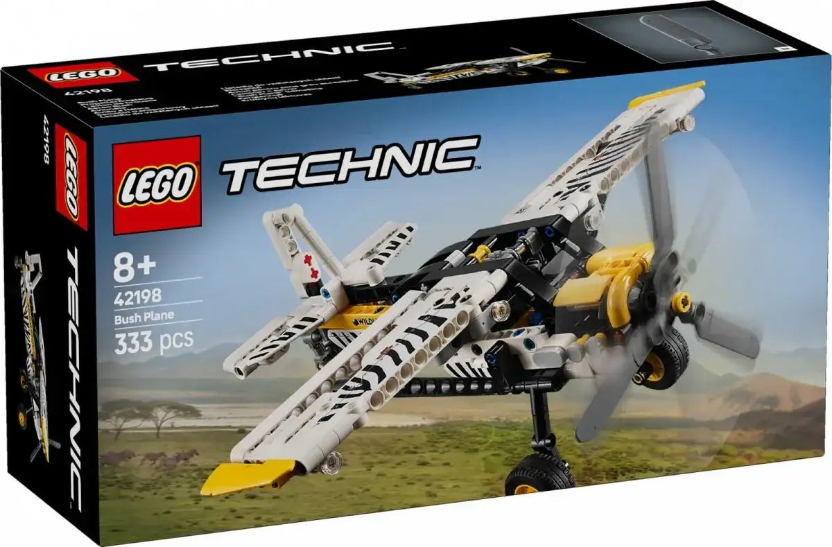Klocki LEGO 42198 Technic samolot transportowy dla maluchów - zabawki-dla-dziewczynki