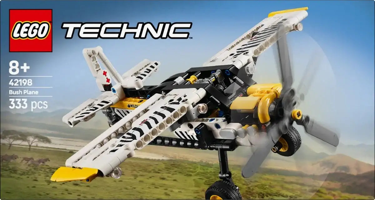 Klocki LEGO Technic 42198 samolot transportowy dla dzieci - zabawki-dla-dziewczynki