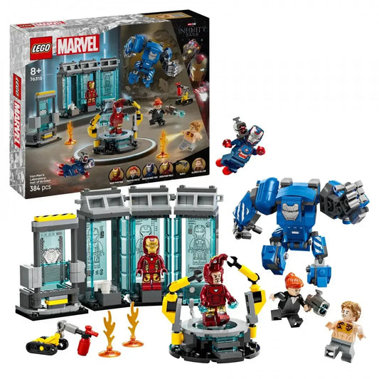 LEGO Marvel 76315 Laboratorium Iron Mana – zbrojownia Tony’ego Starka