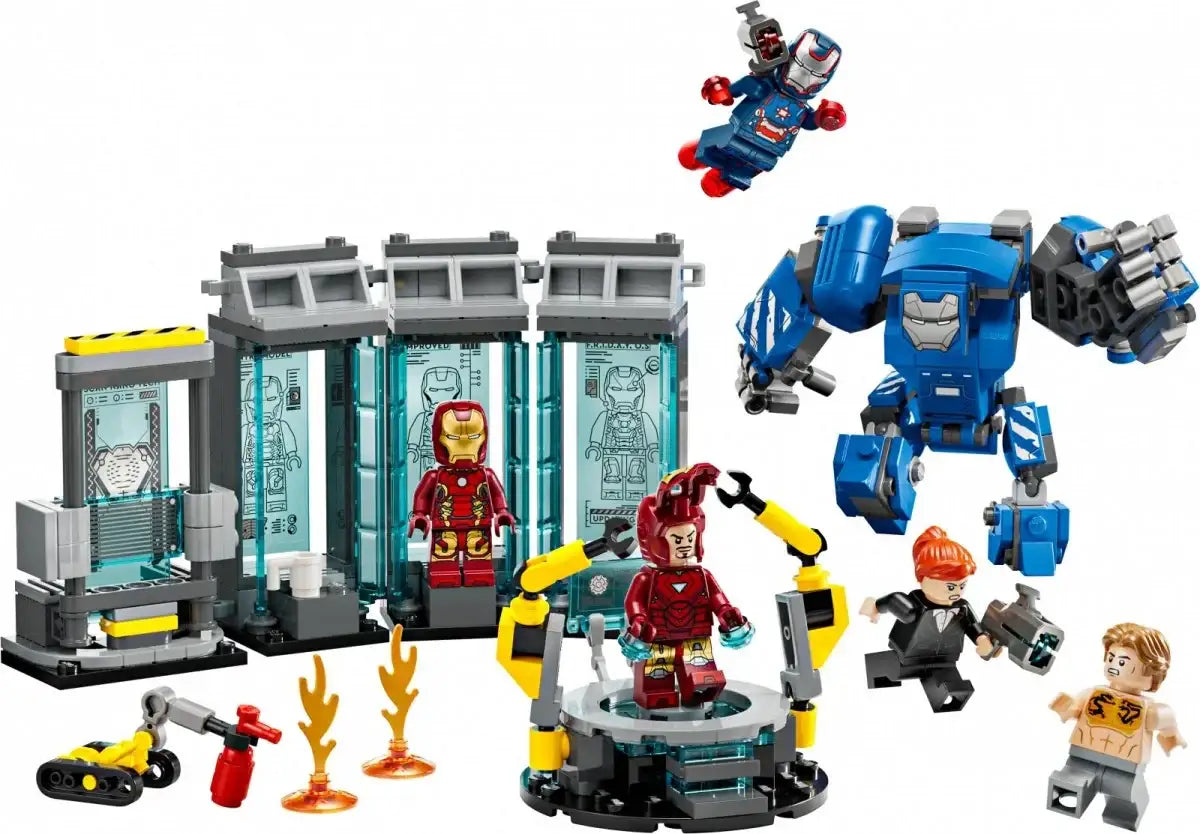 Zestaw LEGO Super Heroes z Iron Manem i laboratorium