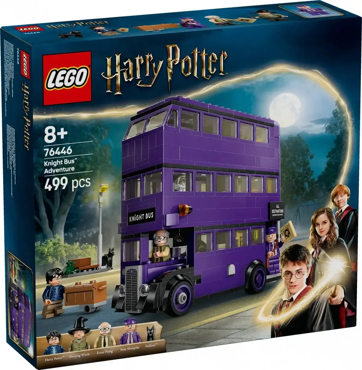 LEGO Harry Potter magiczny autobus 76446 w ruchu
