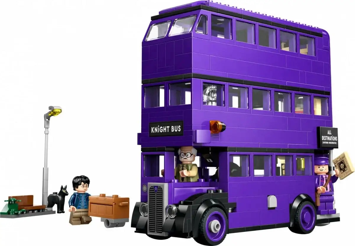 LEGO Harry Potter 76446 – sceny z magicznym autobusem