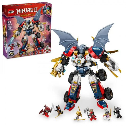 LEGO Ninjago 71834 Ultramech Zanea – wielofunkcyjny robot, zestaw konstrukcyjny dla dzieci, mech Zane do budowania i zabawy.