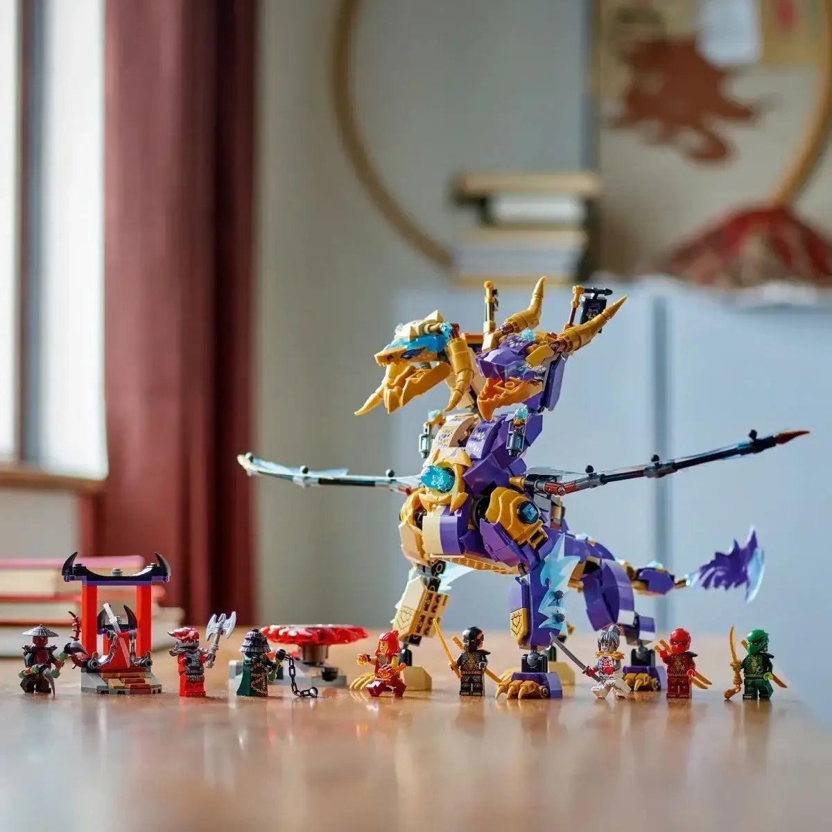 LEGO Ninjago 71836 Arcysmok walczący w scenie bitewnej