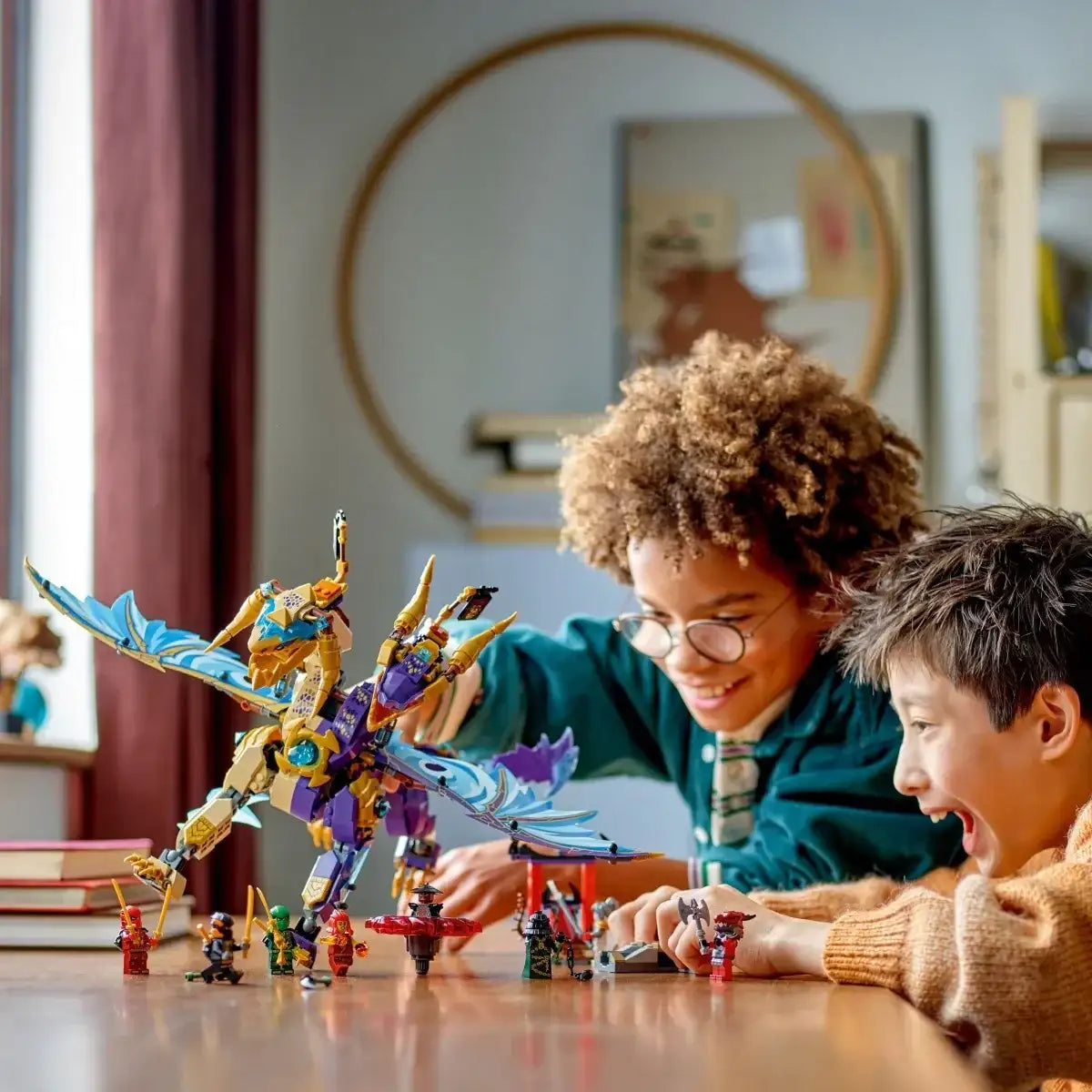 LEGO Ninjago Arcysmok skupienia, zabawa konstrukcyjna