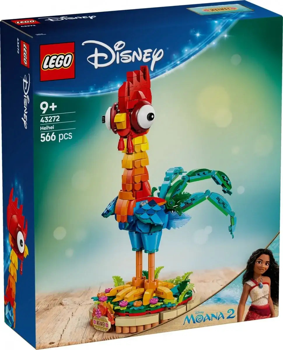 LEGO Heihei z Vaiany 43272, figurka Disney do zabawy i kolekcji