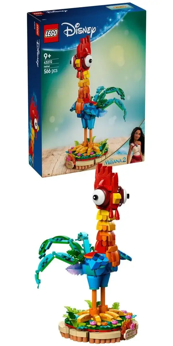 LEGO Disney 43272 Heihei z Vaiany, figurka kurczaka LEGO Disney dla dzieci