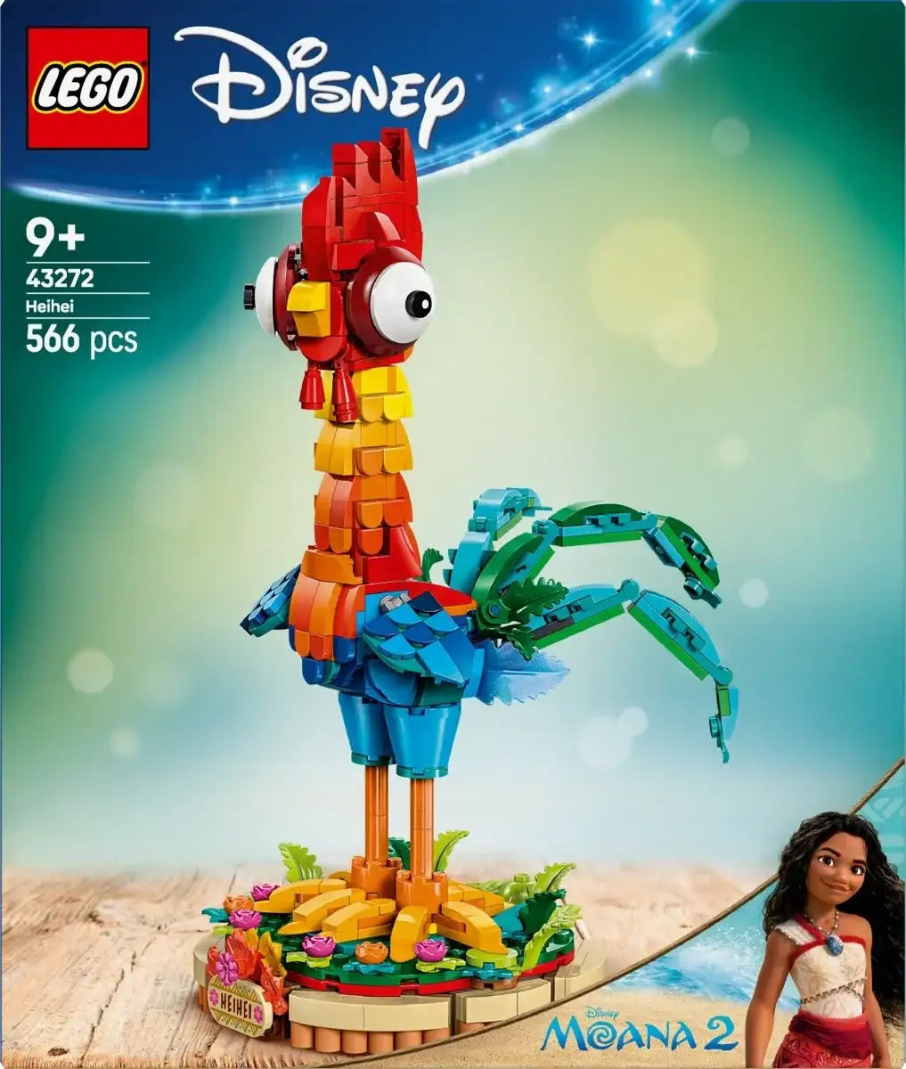 LEGO Disney Vaiana Heihei 43272, kreatywna zabawa dla dzieci