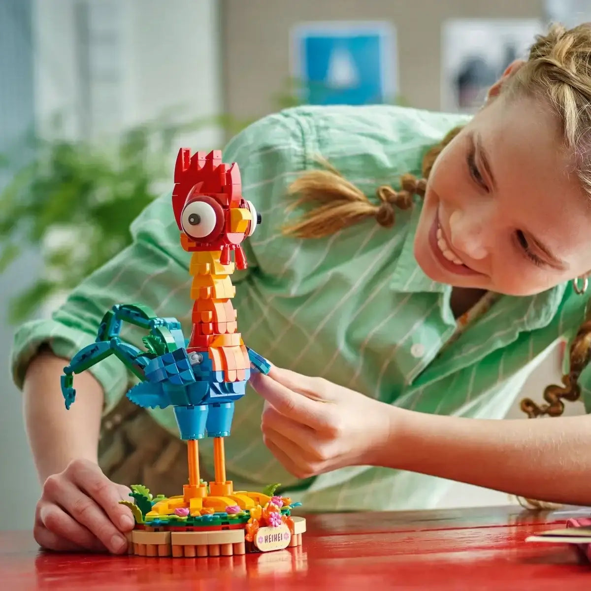 LEGO Vaiana Heihei 43272, zabawka Disney dla kreatywnej zabawy