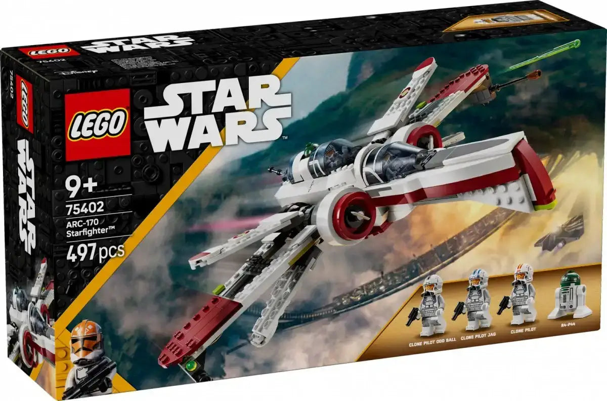 LEGO Star Wars myśliwiec ARC-170 – zestaw do kreatywnej zabawy