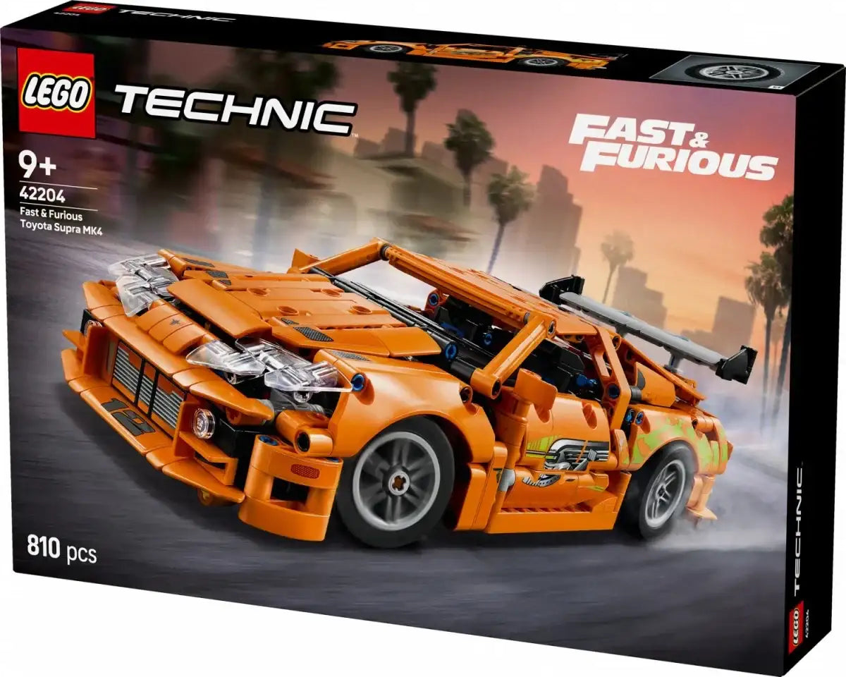 LEGO Technic Supra 42204, samochód sportowy do budowania i zabawy