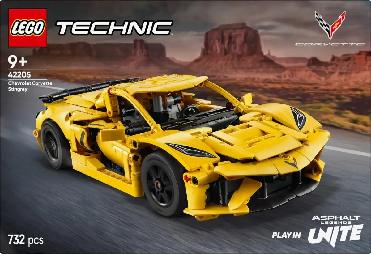 LEGO Technic Corvette realistyczny model auta sportowego