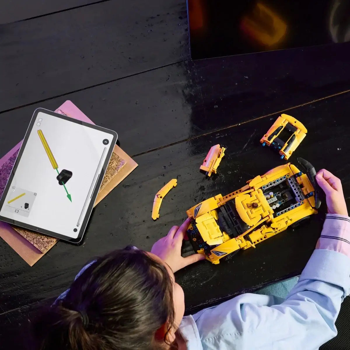 LEGO Corvette Stingray model do budowy Technic