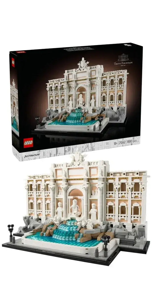 LEGO Architecture 21062 Fontanna di Trevi model kolekcjonerski - zabawki-dla-dziewczynki