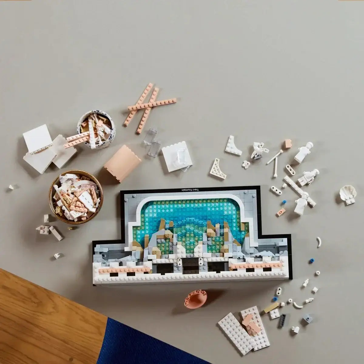 LEGO Architecture 21062 Fontanna di Trevi klocki zestaw kolekcjonerski - zabawki-dla-dziewczynki