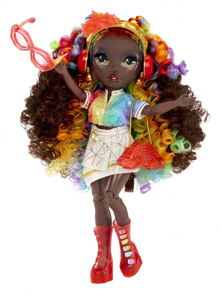 Lalka Rainbow High Creative Crystals Iris - zabawki-dla-dziewczynki